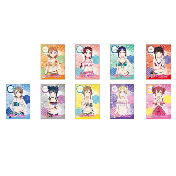 ラブライブサンシャイン　Aqours スクエア缶バッジ アパレル: ラブライブ！スクールアイドルフェスティバルALL STARS