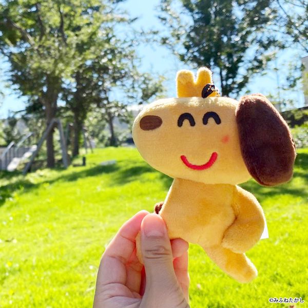 グッズ: いらすとや 「ワンチャン」ぬいぐるみキーホルダー イヌ
