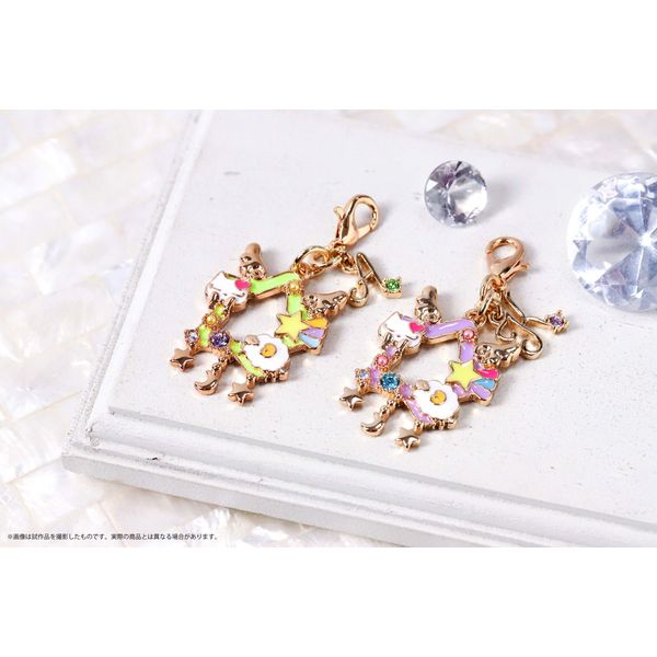 アイカツ！シリーズ チャームセット ユニットドレスコレクション　あこ&きらら グッズ: アイカツ！シリーズ チャームセット ユニットドレス