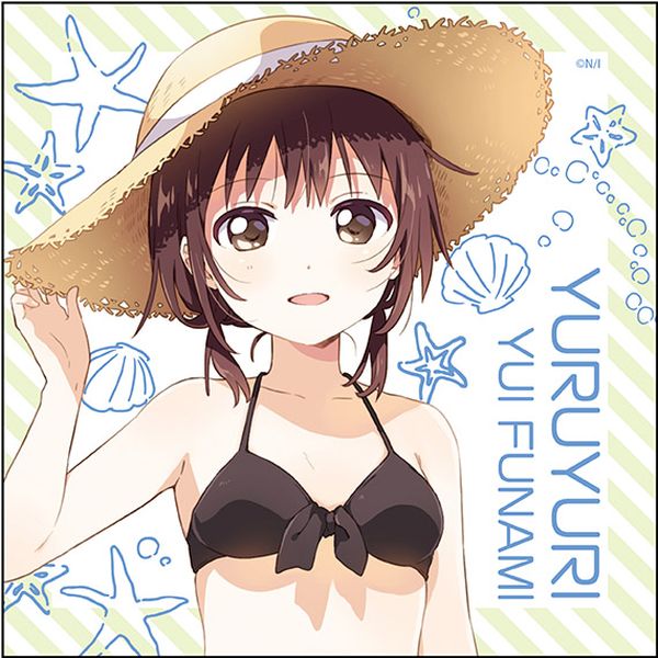 ゆるゆり 船見結衣 水着 タペストリー 51NuRGGylFL.jpg_BO30,255,255,