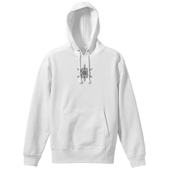 PIERROT Arlequin限定 パーカー WHITE サイズXL Pierrot パーカー 綿100％Wジップフード付きスウェットパーカー