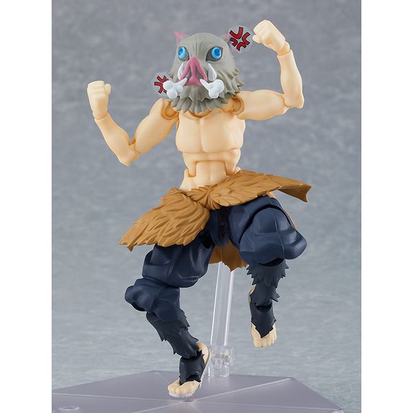 figma 嘴平伊之助 DXエディション　鬼滅の刃フィギュアマックスファクトリー レビュー】figma 嘴平伊之助 DXエディション