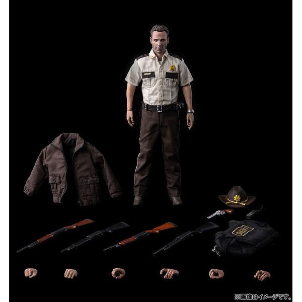 フィギュア: THE WALKING DEAD（ウォーキング・デッド） Rick Grimes （Season 1）（リック・グライムズ（シーズン1））  【2022年3月出荷予定分】: スリーゼロ｜キャラアニ.com