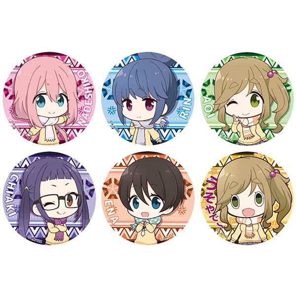 アパレル: ゆるキャン△ SEASON2 ぷちちょこ缶バッジ