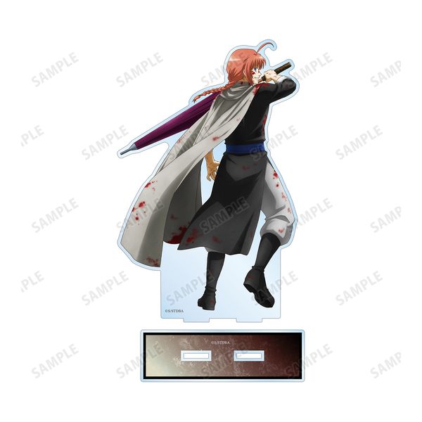 【新品未開封】神威 影うつし アクスタ グッズ: 銀魂 描き下ろしイラスト 神威 戦う背中ver. BIG