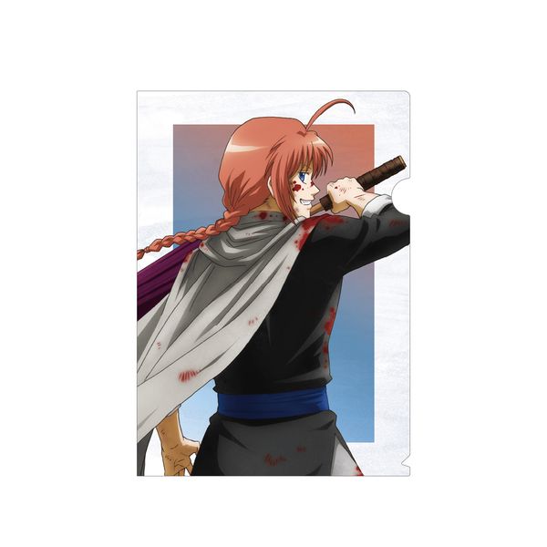 グッズ: 銀魂 描き下ろしイラスト 神威 戦う背中ver. クリアファイル