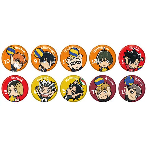 アパレル: ハイキュー!!TO THE TOP 刺繍CANバッジ Vol.2 【1BOX