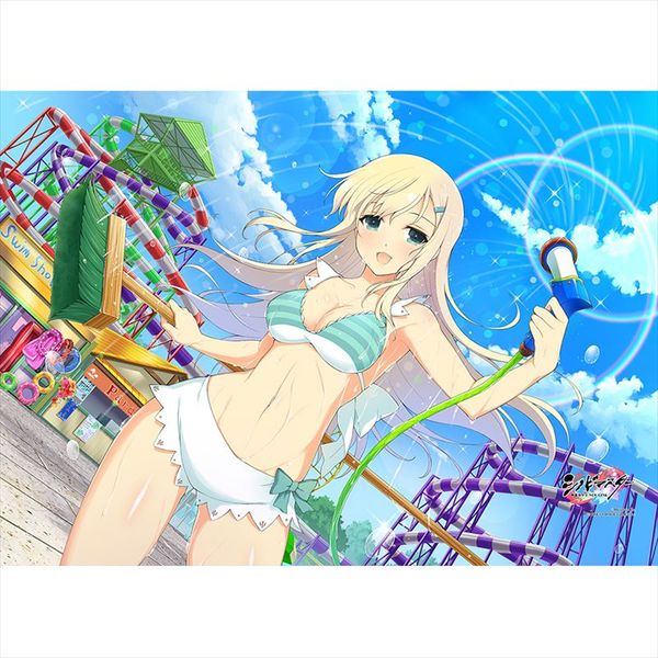 グッズ: シノビマスター 閃乱カグラ NEW LINK B2タペストリー 詠 水着 【2022年1月出荷予定分】: カーテン魂｜キャラアニ.com