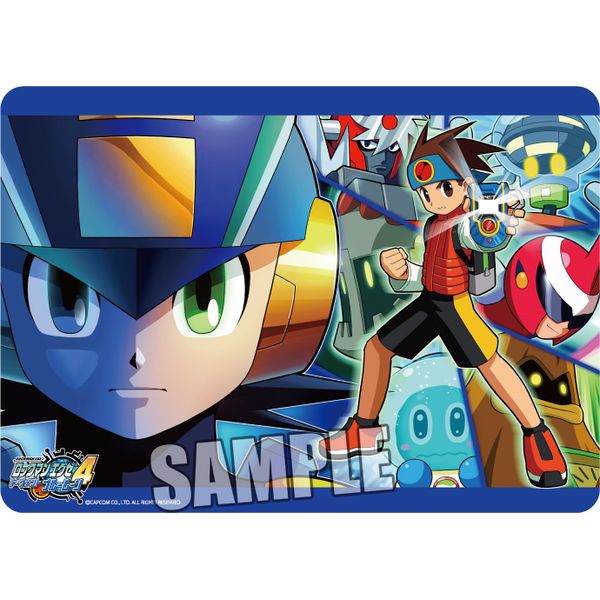 キャラクター万能ラバーマット ロックマン エグゼ4
