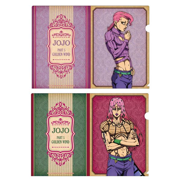 ジョジョの奇妙な冒険 クリアファイル 8枚セット 描き下ろしクリアファイルセット | GOODS | 「ジョジョの奇妙な