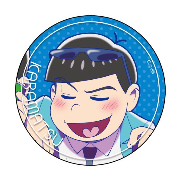 おそ松さん　カラ松　ジャージメイド　缶バッジ　ブロマイド マルイ コラボ おそ松さん カラ松 ジャージメイド 缶バッジ ブロマイド マルイ