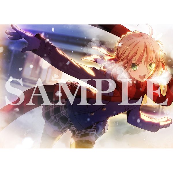 定率割引 西日本 グッズ: Fate/stay night 武内崇イラスト アクリルアートボード ポスター