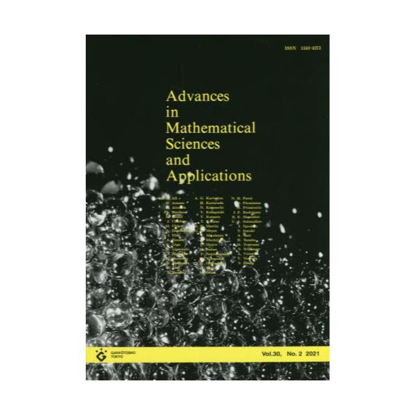 Advances@in@Mathematical@Sciences@and@Applications@VolD30CNoD2i2021j