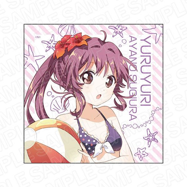 ブランド通販 グッズ: ゆるゆり マイクロファイバー 杉浦綾乃 水着 ver ストラップ