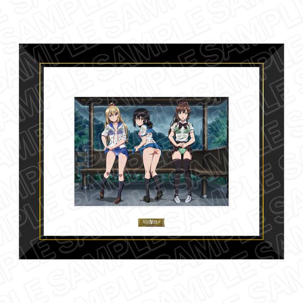 ストライク・ザ・ブラッドFINAL キャラアートグラフ 雨宿りver 絵画 グッズ: ストライク・ザ・ブラッドFINAL キャラアートグラフ
