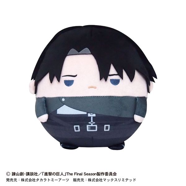 進撃の巨人 リヴァイ ふわコロりん4点セット 進撃の巨人 ふわ