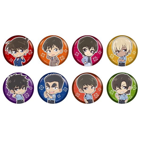 名探偵コナン　ぷちキャラコレクト缶バッジVol.1 アパレル: 名探偵コナン ぷちキャラコレクト缶バッジ Vol.1 【1BOX