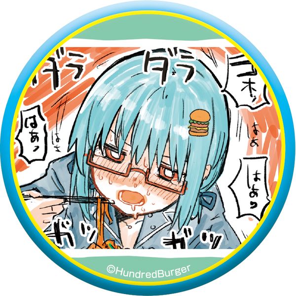 アパレル: ハンバーガーちゃん 缶バッジコレクション 【1BOX】 【2022