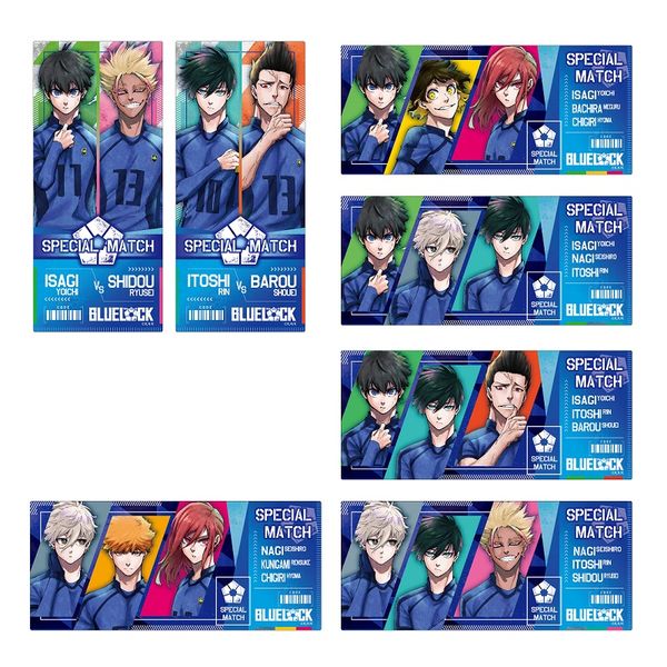 グッズ: ブルーロック トレーディングチケット風クリアカード