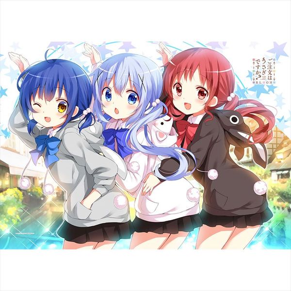 抱き枕カバー・シーツ　ココア＆チノ＆モカ 掛け布団カバー 「ご注文はうさぎですか? BLOOM」 ご注文はうさぎですか？C90 抱き枕カバー モカ ココア チノ koi