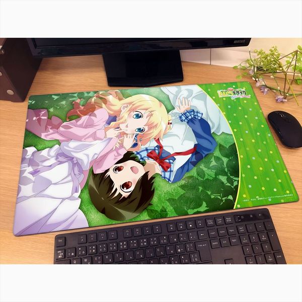 きんいろモザイク　ラバーマット グッズ-マット】きんいろモザイクThank you!! 描き下ろしラバー