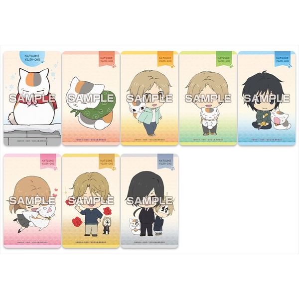 夏目友人帳 デコステッカー 2018年&2022年 コンプリート グッズ > 食品・お菓子 > 【グッズ-食品】夏目友人帳 デコステッカー