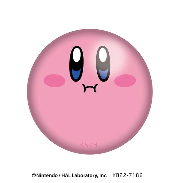 アパレル: 星のカービィ 30th ぷにぷに缶バッジ C.ほおばり 30th