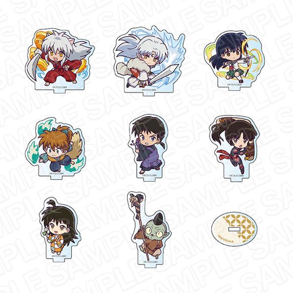 グッズ: 犬夜叉 ミニアクリルスタンド（ブラインド） 必殺技デフォルメ