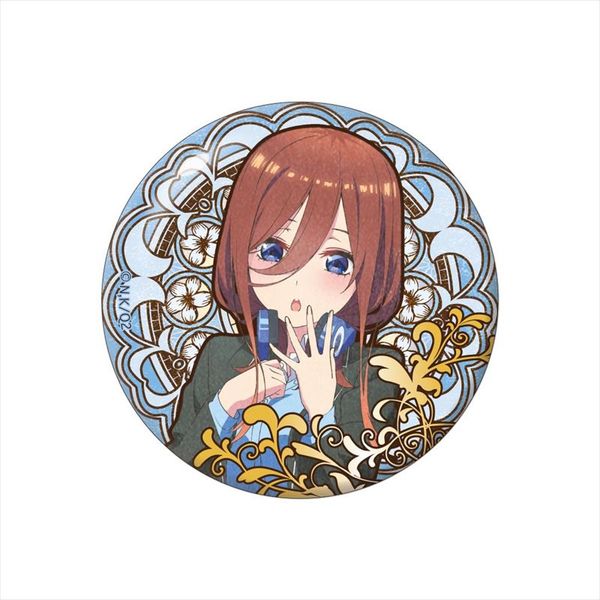 アパレル: 五等分の花嫁∬ アールヌーボーアート 缶バッジ 【1BOX