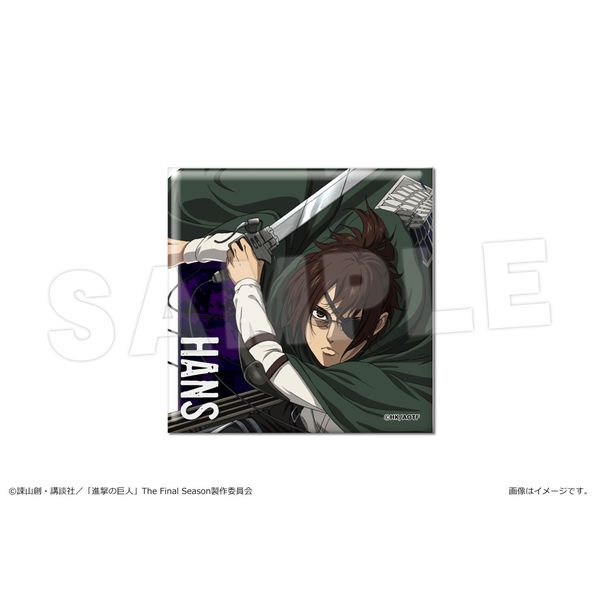 進撃の巨人 ハンジ 缶バッジ 中当たり ジョイポリス 4弾 後半 進撃の巨人】ホロ缶バッジ ハンジ・ゾエ – コレクショントイ 発掘所