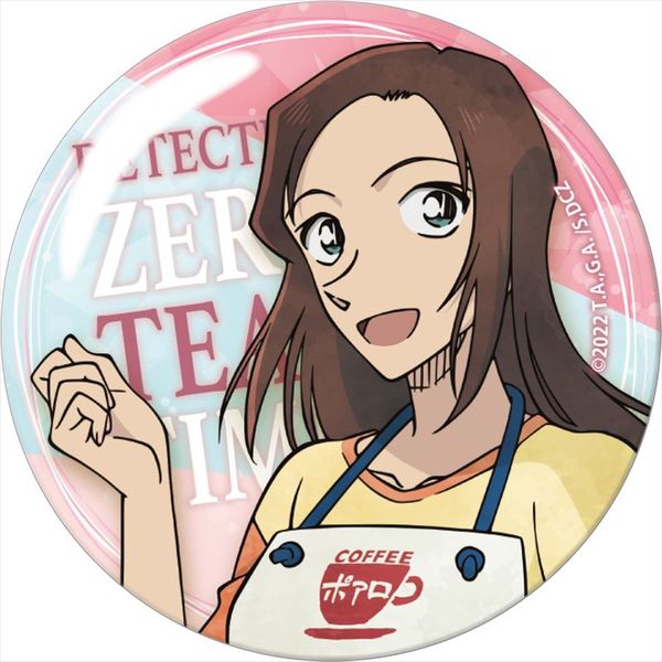 名探偵コナン スクエア缶バッジ 榎本梓 安室透 ポアロ 名探偵コナン ランダムスクエア缶バッジ ポアロ 安室透 榎本梓