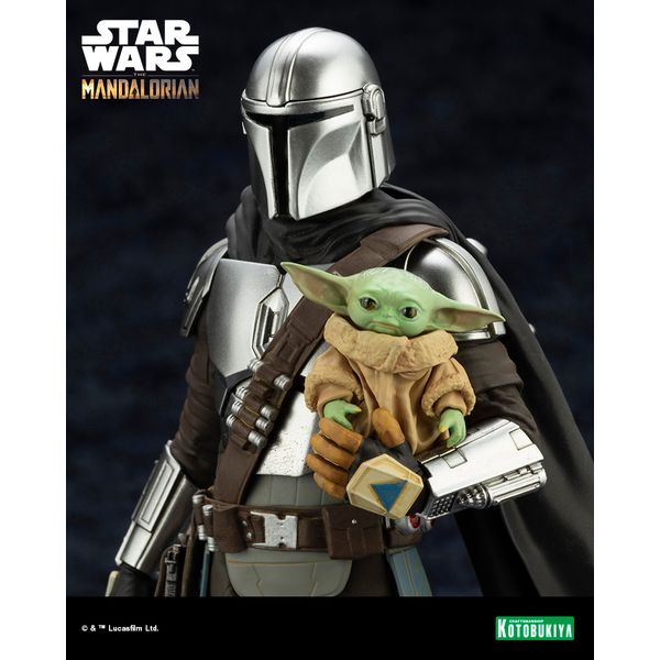 スターウォーズ マンダロリアン&グローグー ARTFX+ フィギュア フィギュア: マンダロリアン ARTFX+ マンダロリアン&amp
