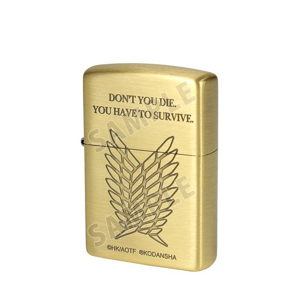 グッズ: 進撃の巨人 ZIPPOコラボ 調査兵団 ライター: アルマ