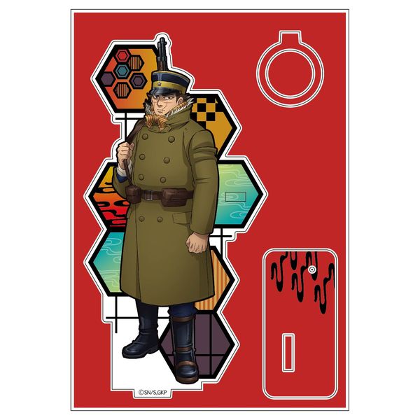 グッズ: ゴールデンカムイ 切り絵シリーズ アクリルペンスタンド