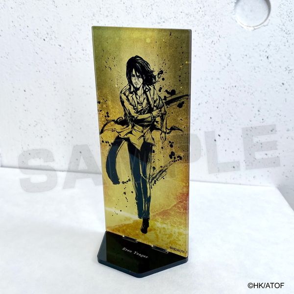 進撃の巨人 屏風 進撃の巨人 Final Season 墨絵立体屏風アクリル