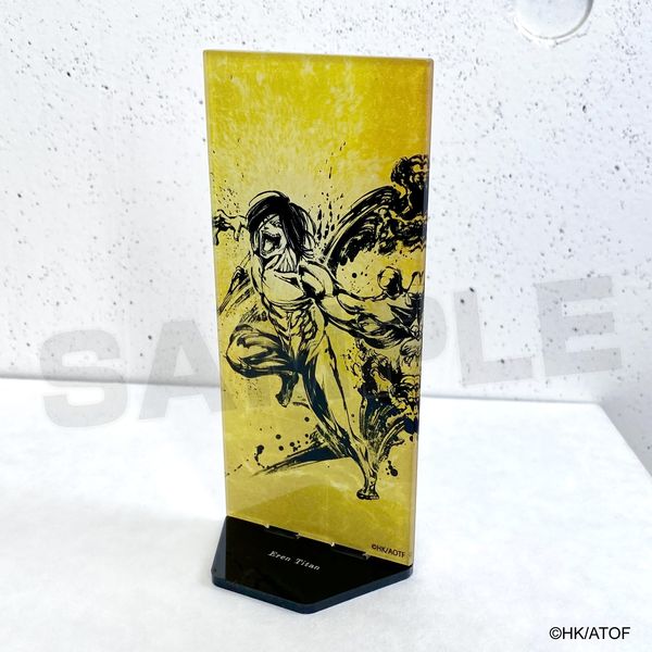 グッズ: 進撃の巨人 The Final Season 墨絵立体屏風アクリルスタンド