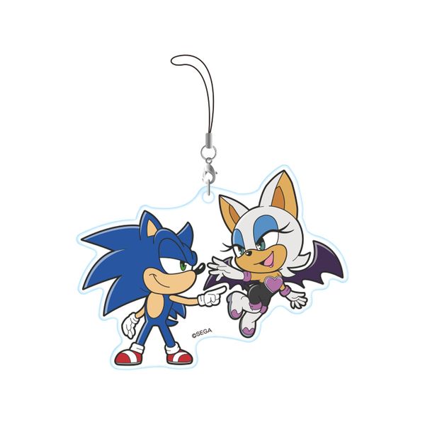 ソニック　ザ　ヘッジホッグ　ちょこかわツインアクリルストラップ SEGA | ソニックチャンネル | ソニック・ザ・ヘッジホッグ