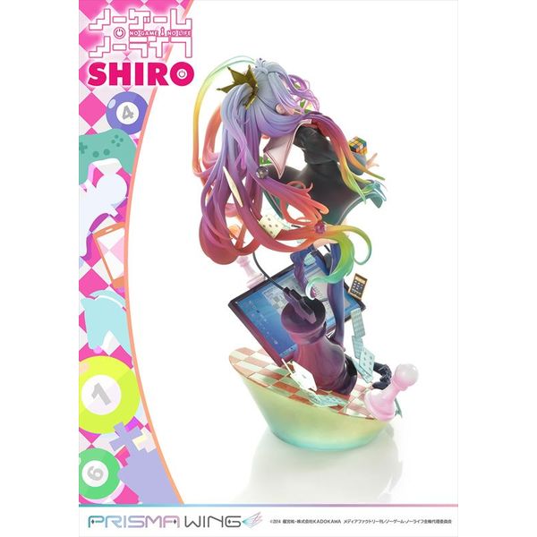 プライム１スタジオ　プリズマウイング ノーゲーム・ノーライフ　白　フィギュア ノーゲーム・ノーライフ 白 1/7スケール 完成品フィギュア