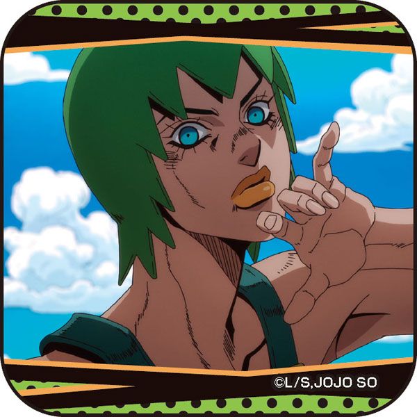 ジョジョの奇妙な冒険　メディコス　缶バッジ　アバッキオ ジョジョ展 アバッキオ 缶バッジ - メルカリ