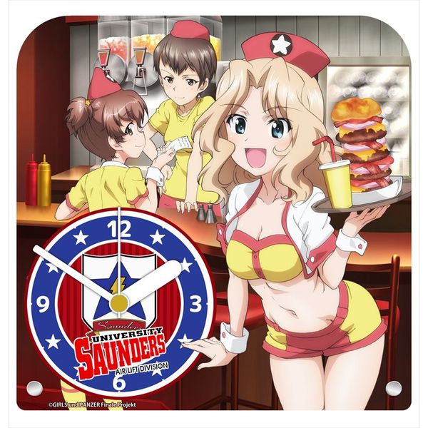 グッズ: ガールズ＆パンツァー 最終章 アクリル置時計
