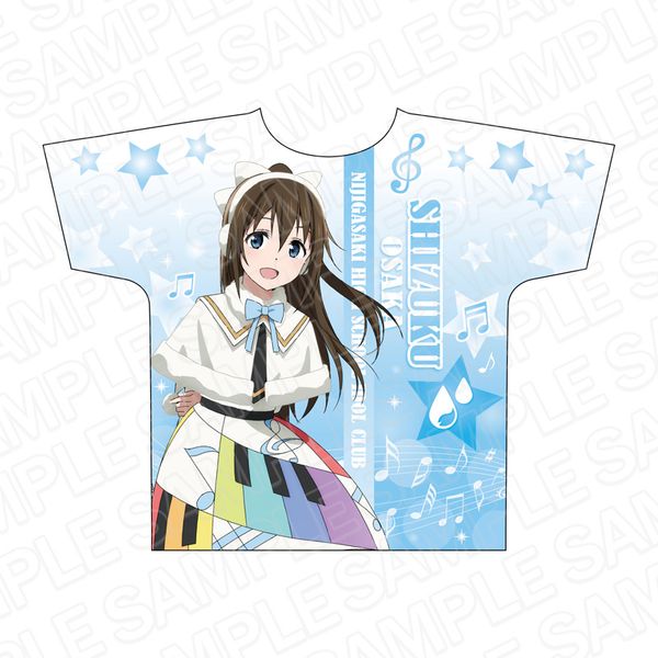 アパレル: ラブライブ！虹ヶ咲学園スクールアイドル同好会 フルグラTシャツ 桜坂しずく Colorful Dreams! Colorful  Smiles!: コンテンツシード｜キャラアニ.com