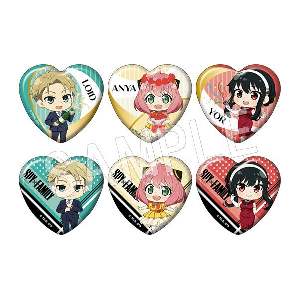 CAN BADGE COLLECTION SPY×FAMILY｜発売日：2023年12月4日