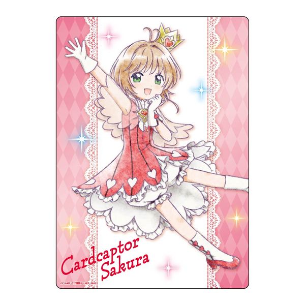 カードキャプターさくら A4クリアファイル B5クリア下敷き トランプ柄 カードキャプターさくら A4クリアファイル B5クリア下敷き