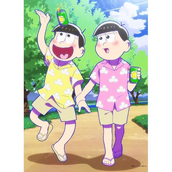 グッズ: おそ松さん 描き下ろし 十四松＆トド松 夏 B3