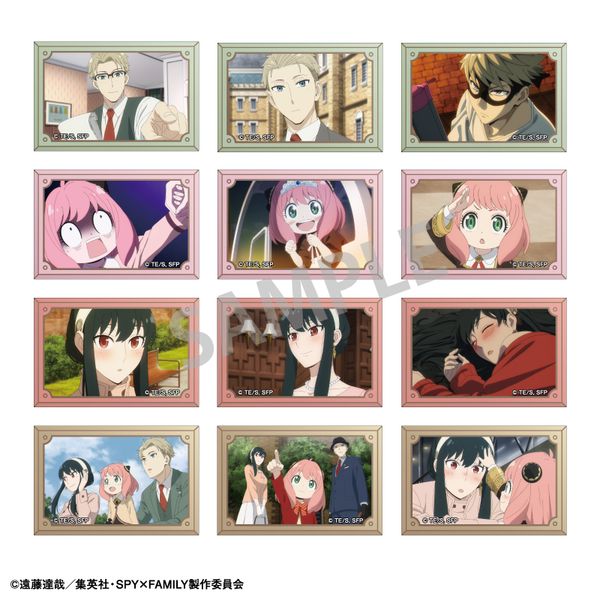 アパレル: SPY×FAMILY トレーディングスクエア缶バッジ vol