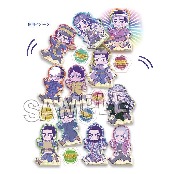 ゴールデンカムイ　アクリルブロック　尾形 ゴールデンカムイ＊尾形百之助誕生日アクリルブロック - メルカリ