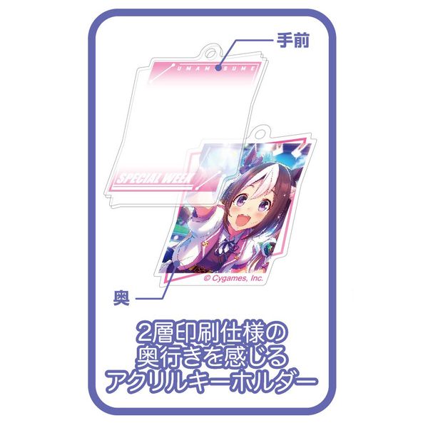 グッズ: ウマ娘 プリティーダービー デコフレアクリルキーホルダー Vol.2 【1BOX】: バンダイ｜キャラアニ.com