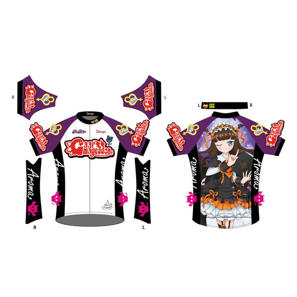 アパレル: プリパラ Team Gaarmageddon あろまサイクルジャージ M