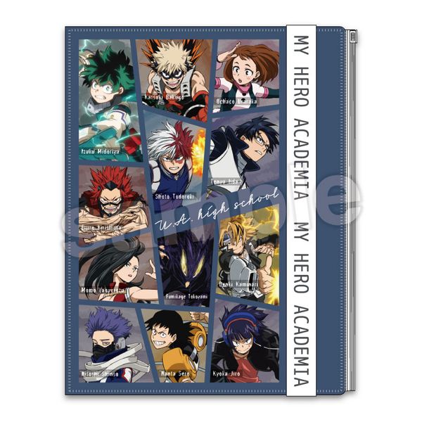 グッズ: 僕のヒーローアカデミア ロゴベルト6＋1クリアファイル 雄英