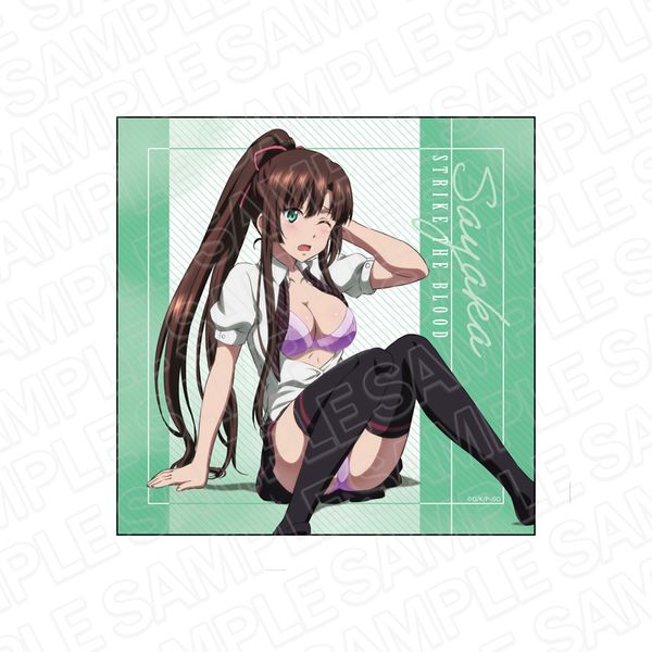ストライク・ザ・ブラッドFINAL メモリアルアート 煌坂紗矢華　尻もちver. グッズ: ストライク・ザ・ブラッドFINAL マイクロファイバー 煌